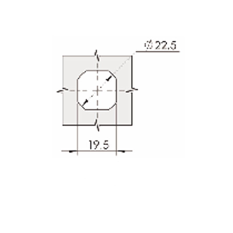 MS816-1-1S سیلندر قفل 8 میلی متری مثلثی قفل چفت فشاری MS816-1-1S سیلندر قفل 8 میلی متری مثلثی قفل چفت فشاری