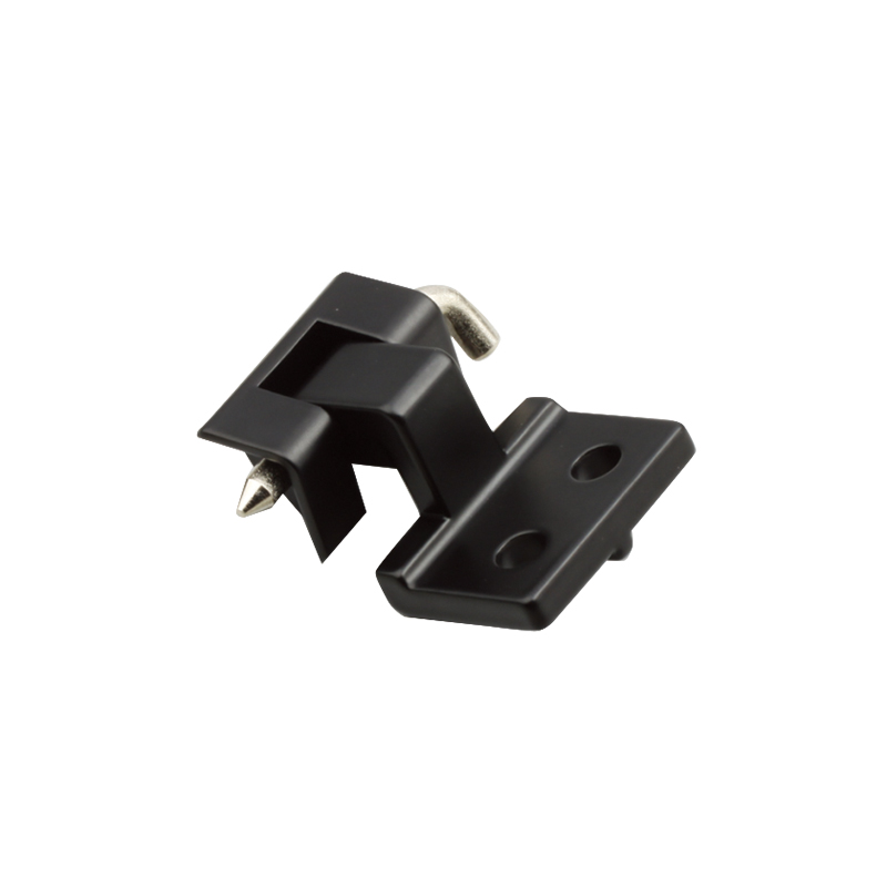 CL255 127 گرم پانل درب 2 میلی متری لولاهای کاست آلیاژ روی مشکی رنگ آمیزی شده با اسپری