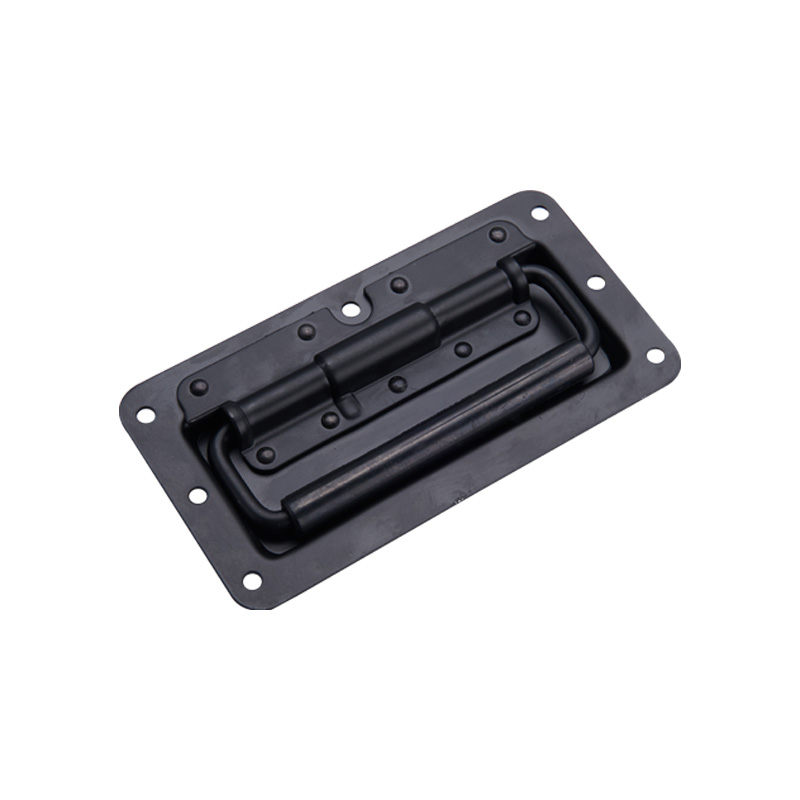 دستگیره درب پایه فولادی کربن سیاه LS504-3